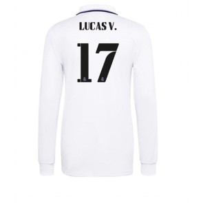 Real Madrid Lucas Vazquez #17 Hemmatröja 2022-23 Långärmad